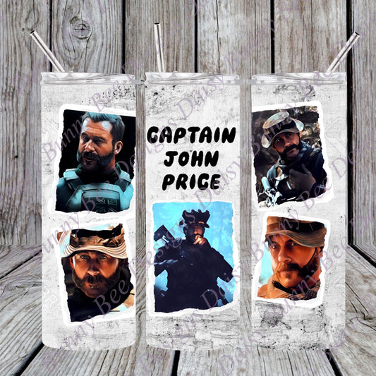 MW Captain John Price fanart print Tumbler