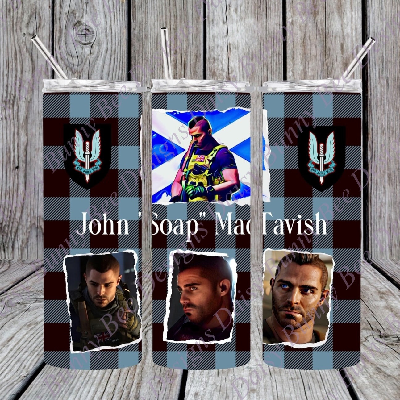 MW John Soap MacTavish Fanart Tumbler