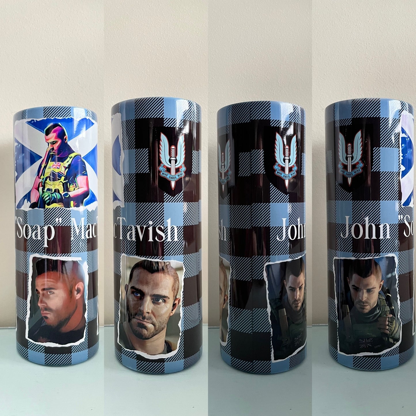 MW John Soap MacTavish Fanart Tumbler