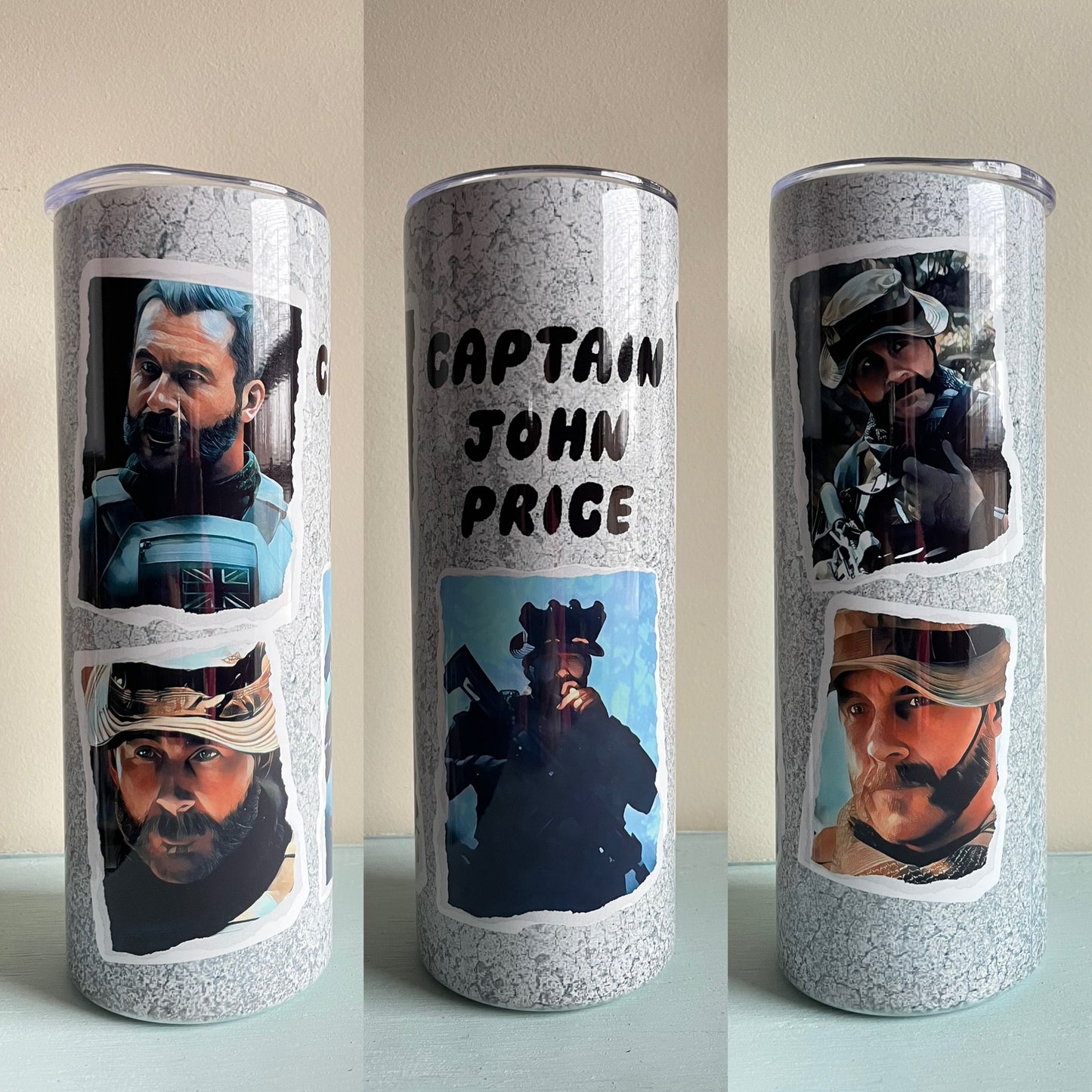 MW Captain John Price fanart print Tumbler