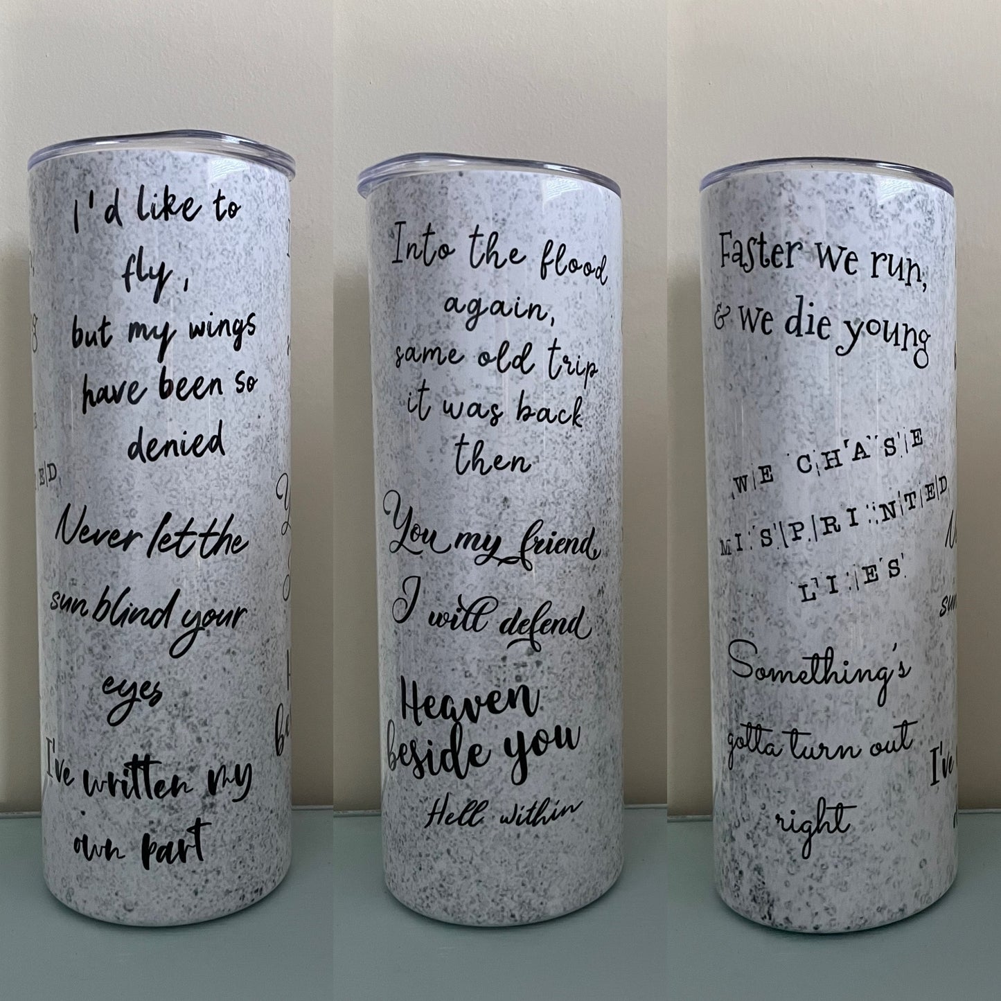 Alice in Chains lyric Tumbler Tumbler